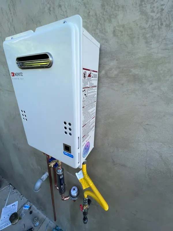 Tankless water heater installation for Jackson homes